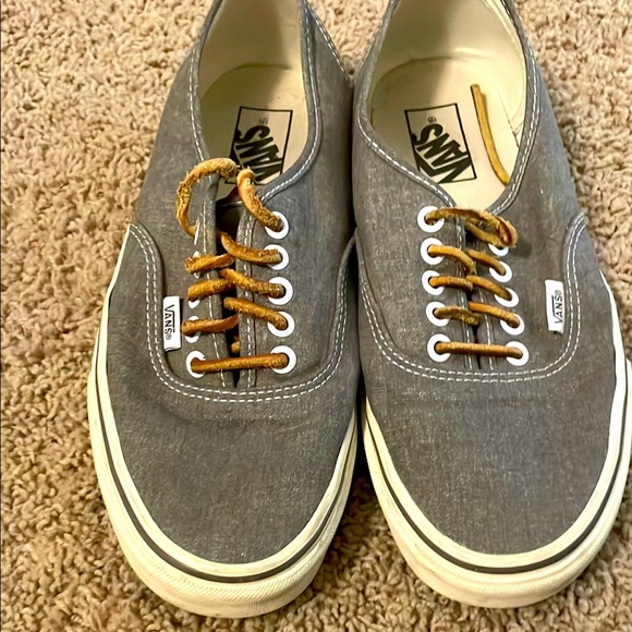Vans Other - Vans Men's Gray Canvas Sneakers 8.5